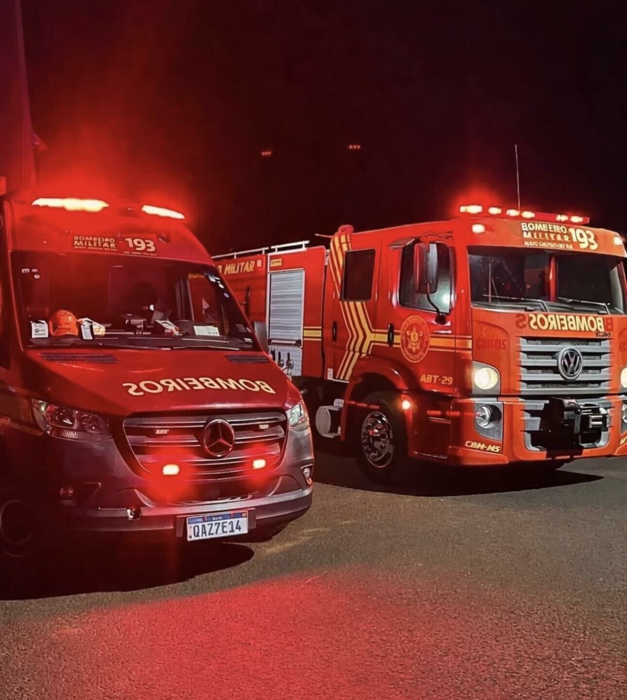 Imagem de compartilhamento para o artigo Acidente entre motocicletas envolve entregador de gás e deixa feridos em Costa Rica da MS Todo dia